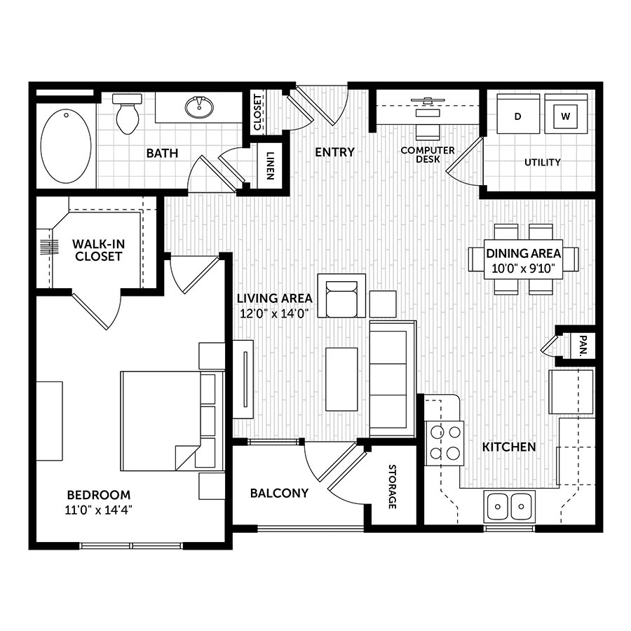 1ER floor plan