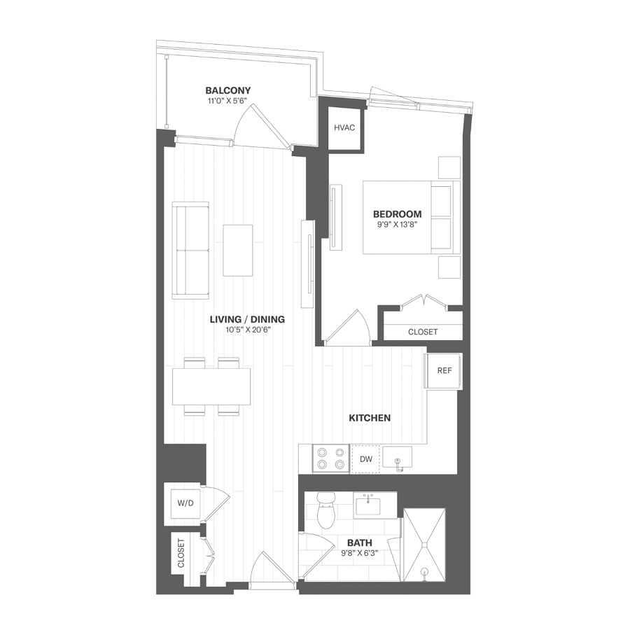 A42 floor plan