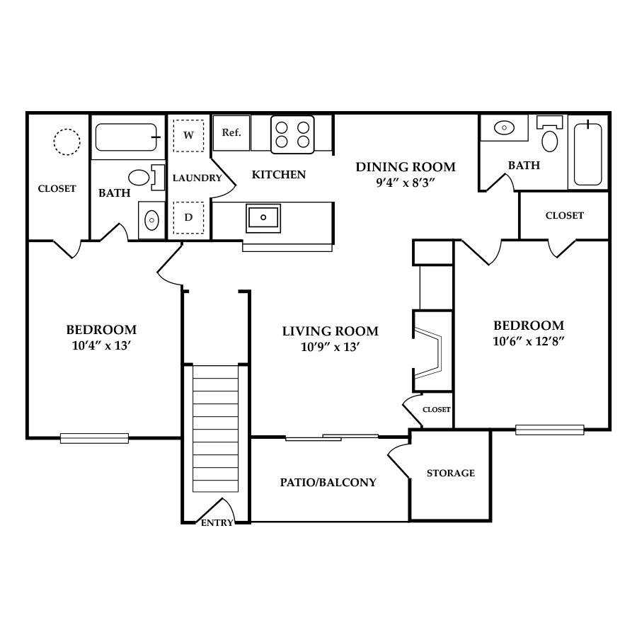B6 floor plan