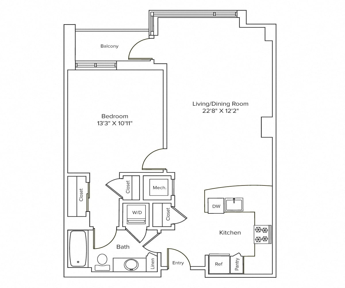 A9 floor plan