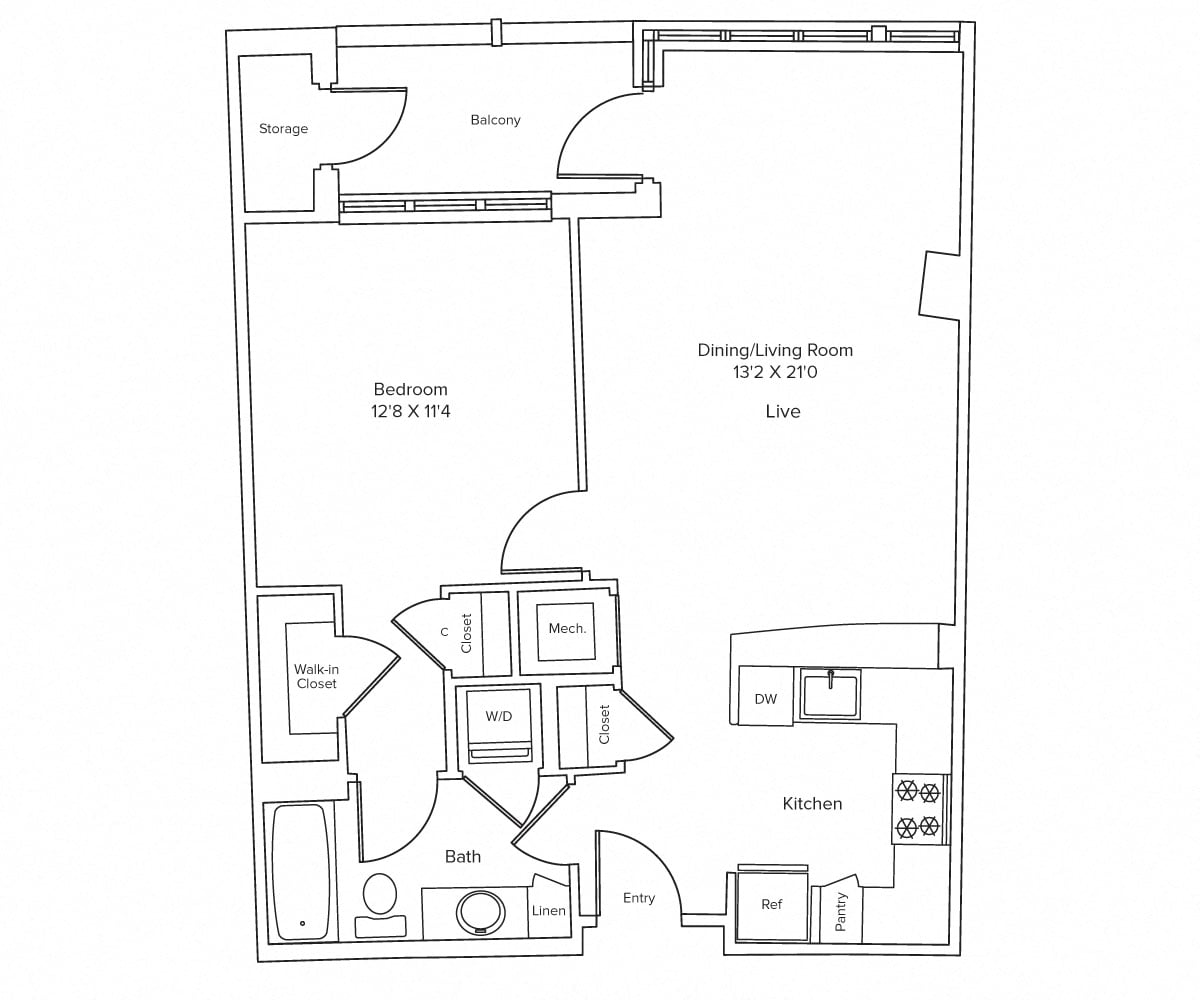 A11 floor plan