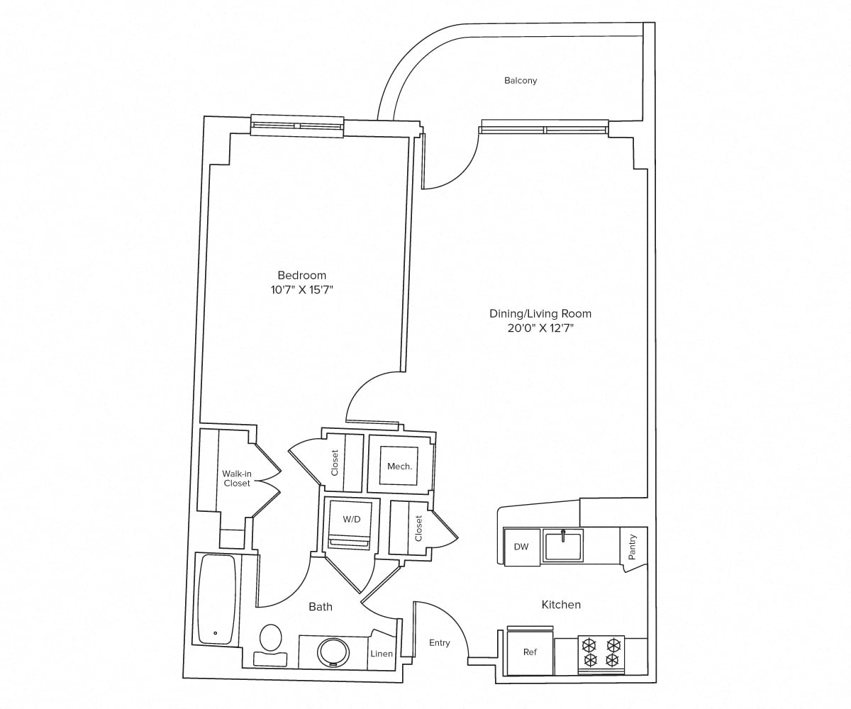 A6 floor plan
