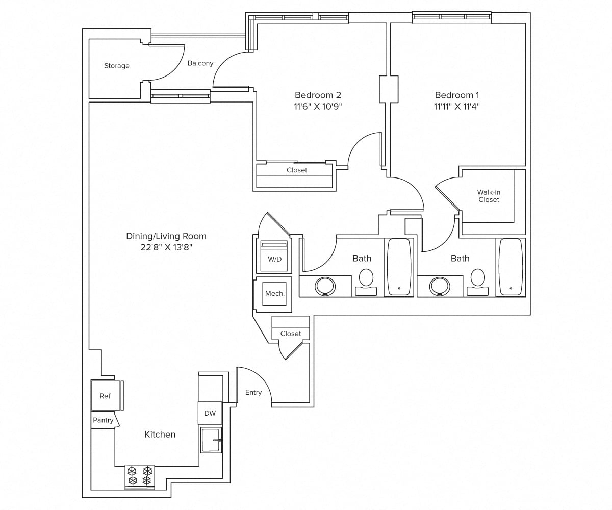 B6 floor plan