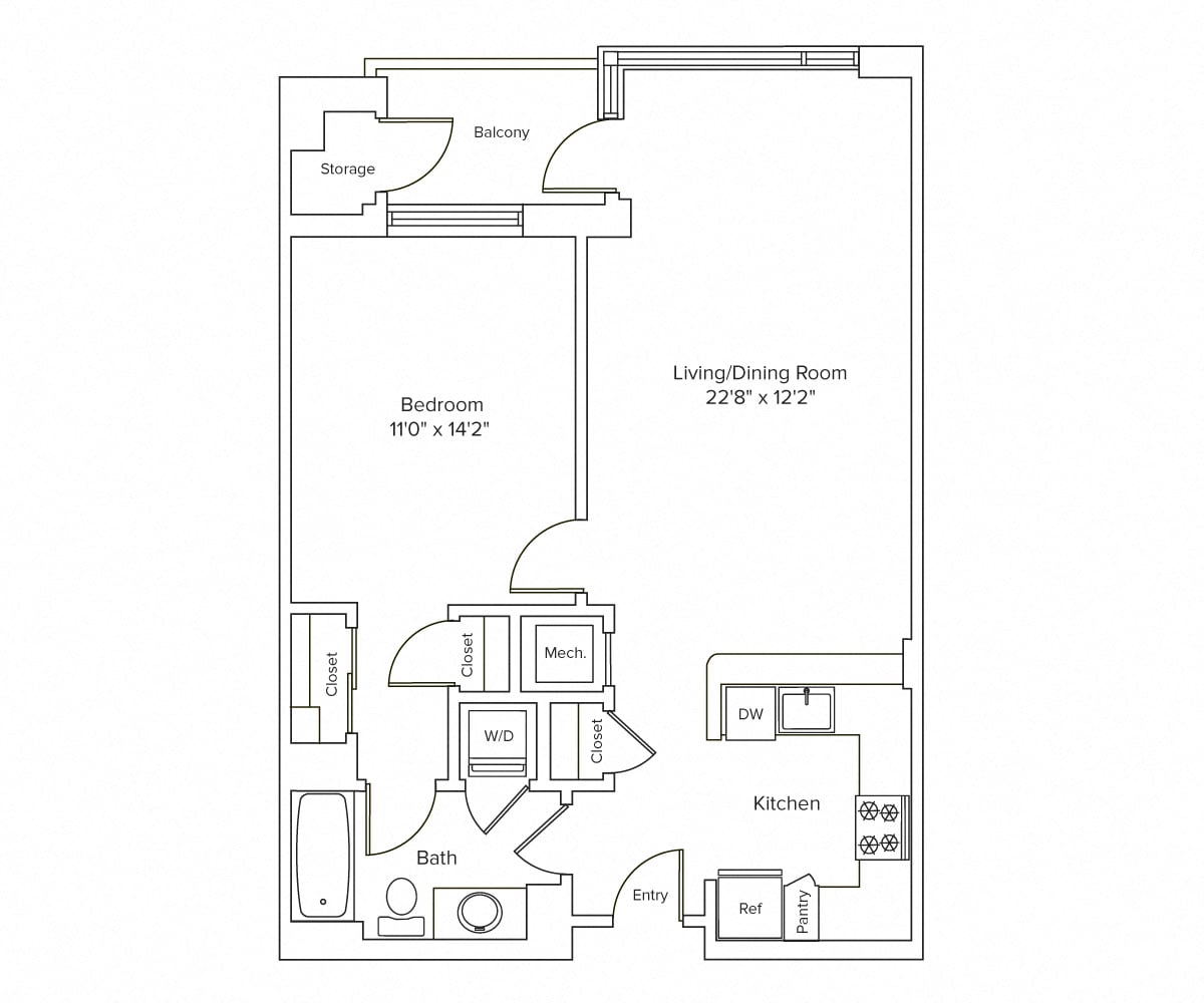 A12 floor plan