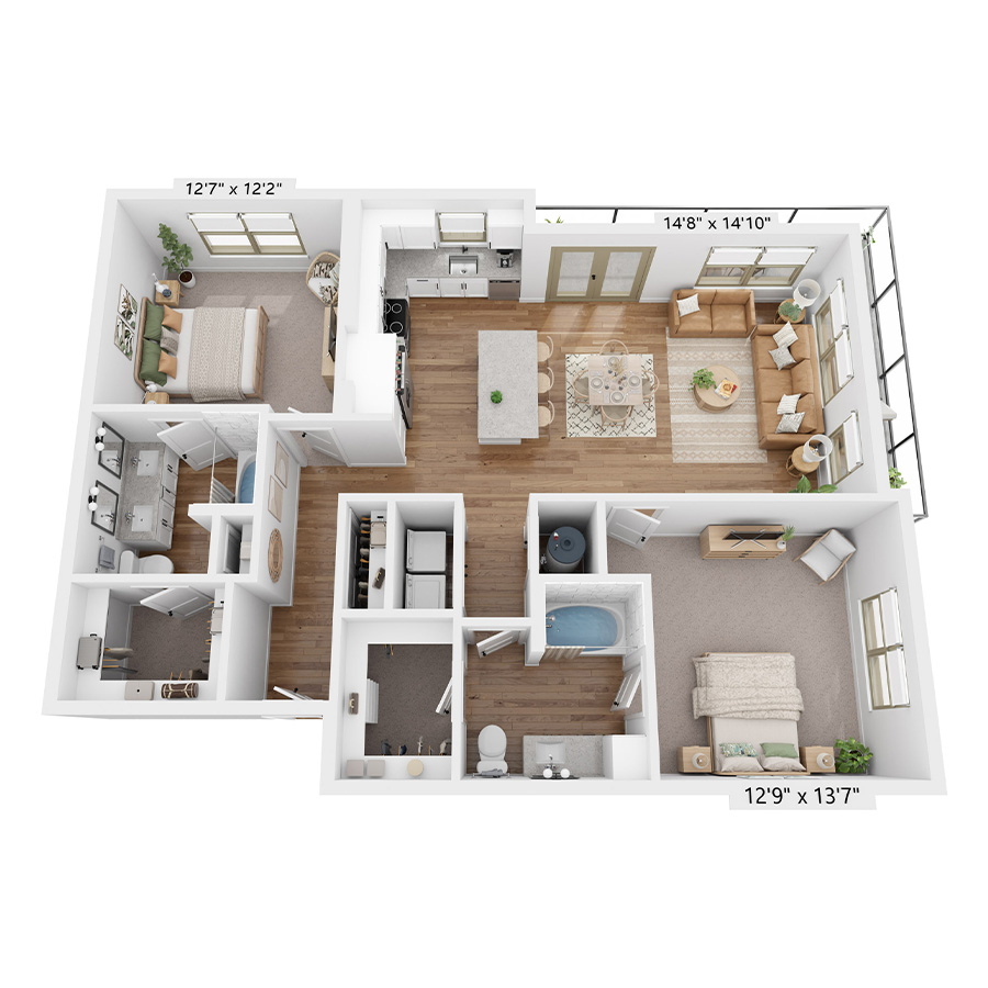 B4 floor plan