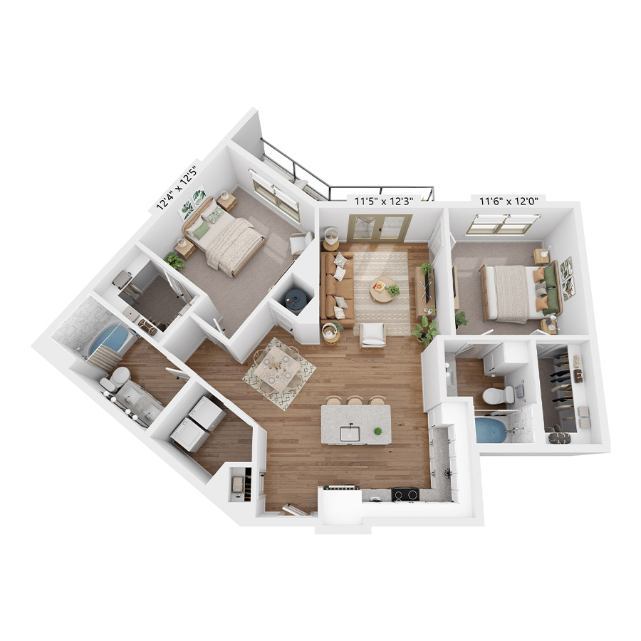 B3 floor plan