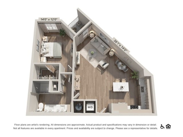A2 floor plan