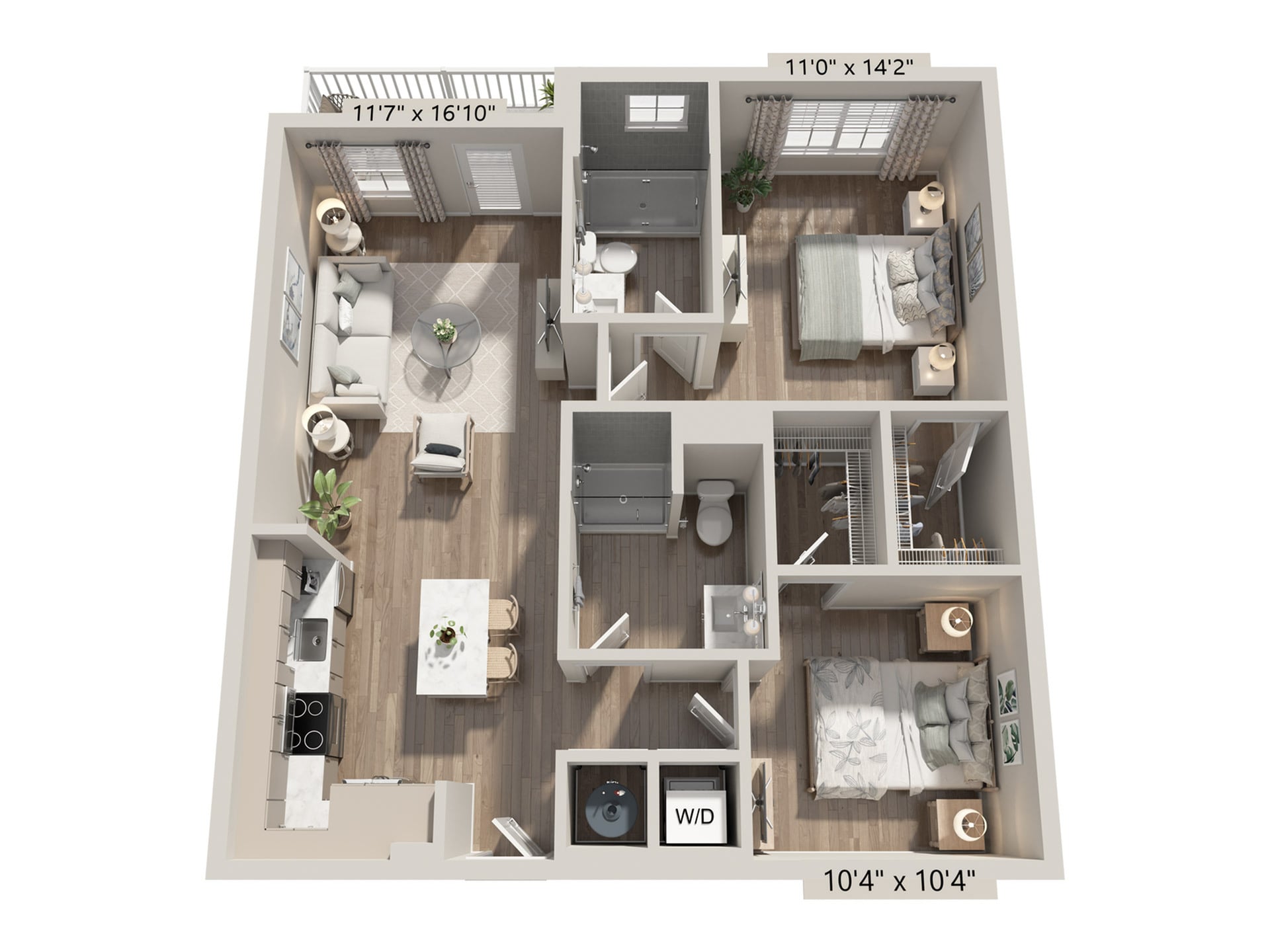 B2 floor plan