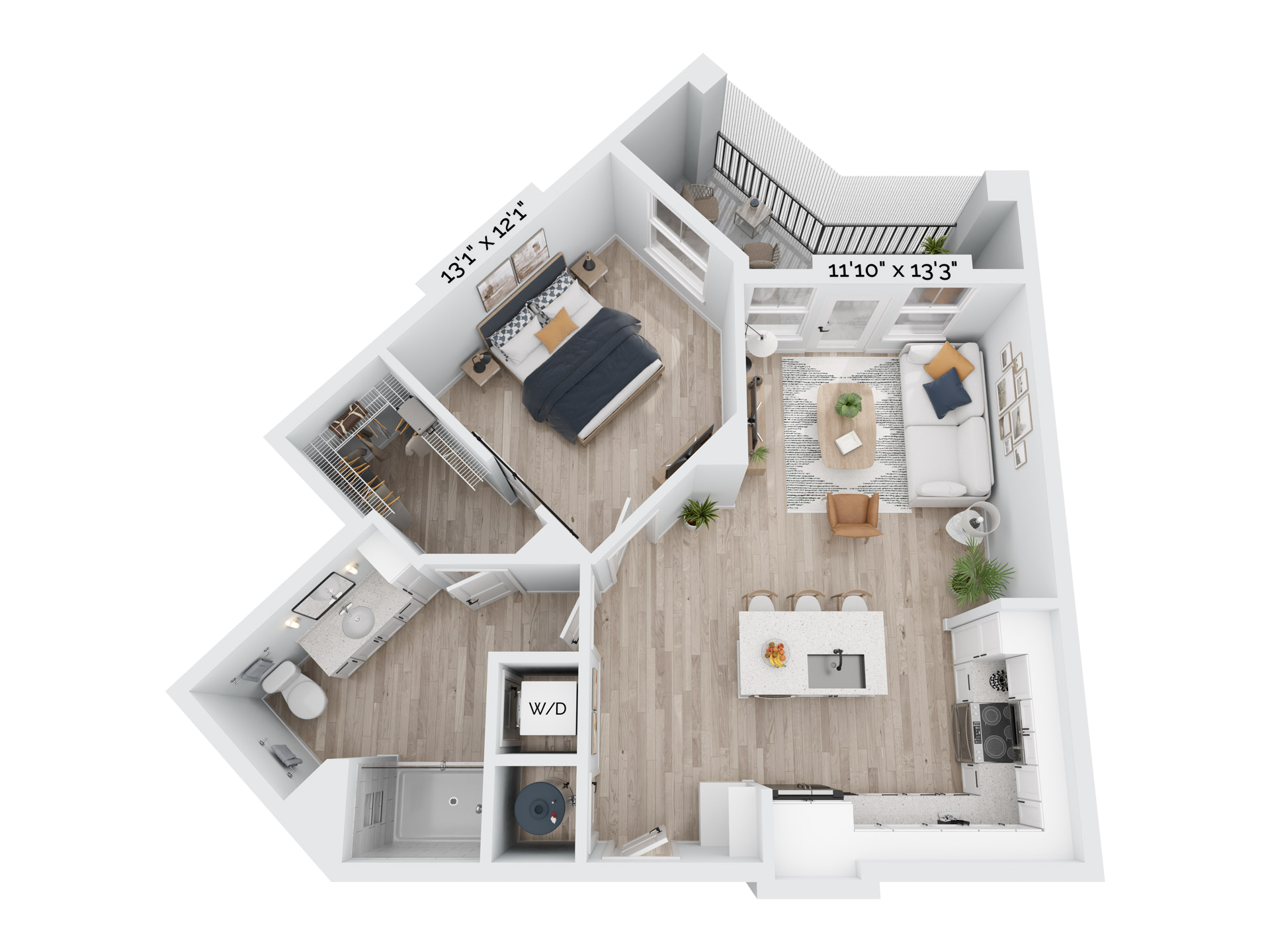 A2.1 floor plan