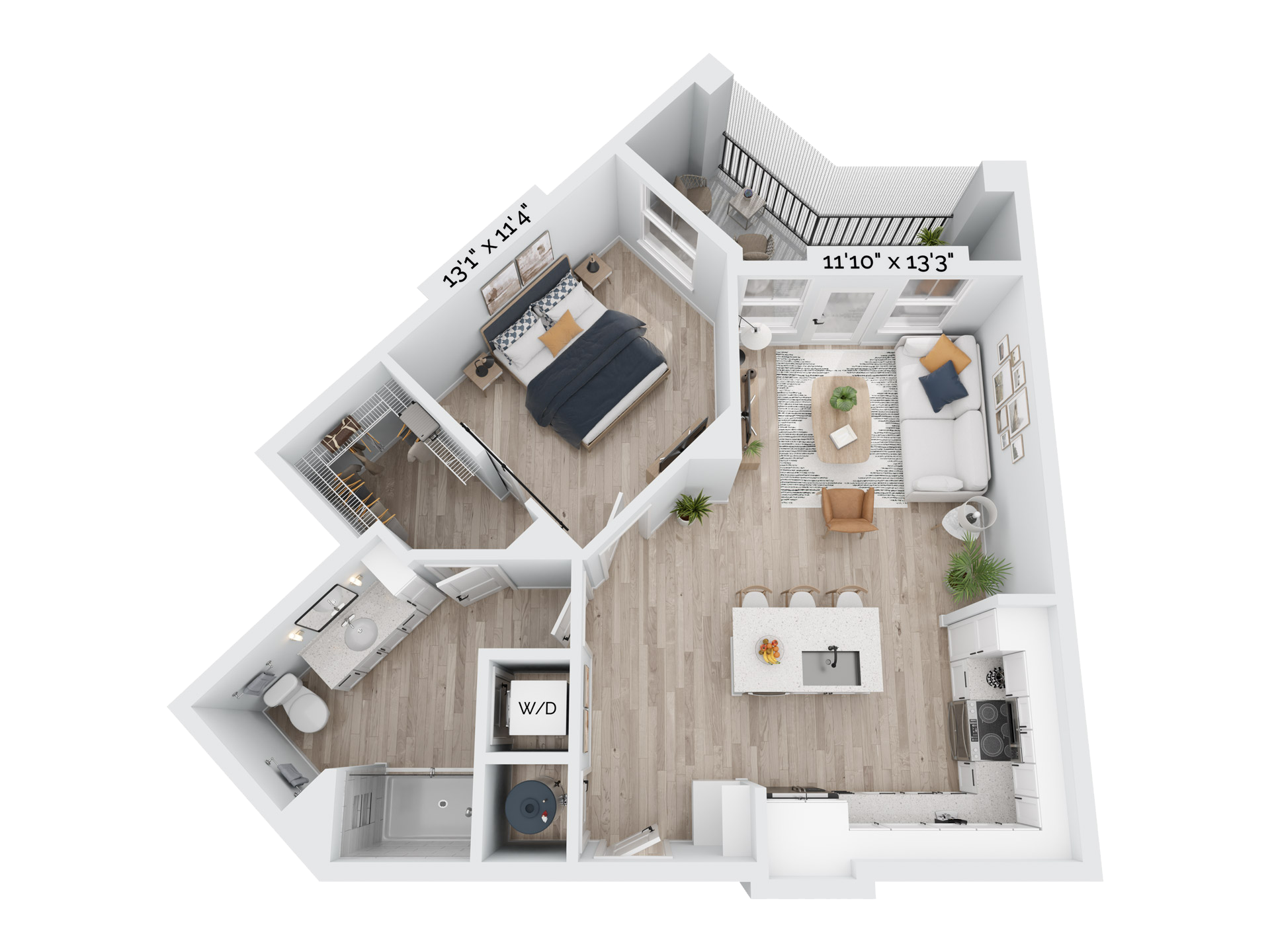 A2 floor plan