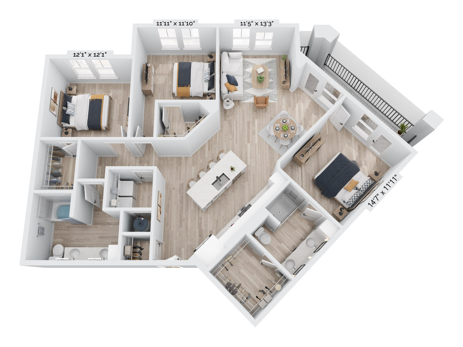 C1 floor plan