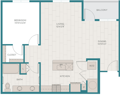 A1 floor plan