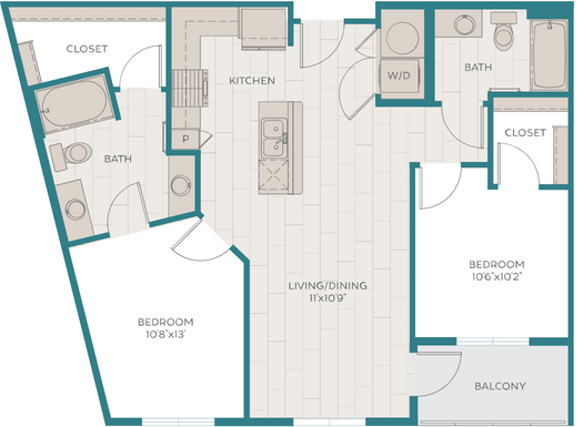 B6 floor plan