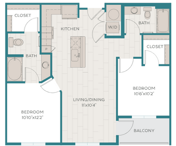 B2 floor plan