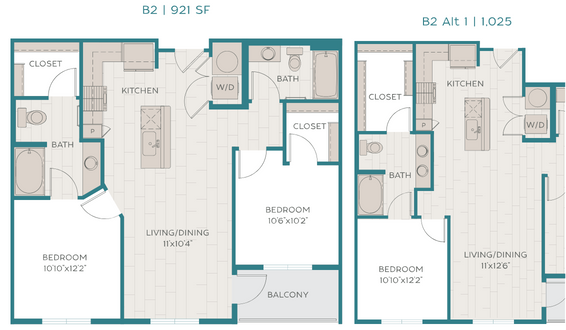 B2 Alt 1 floor plan