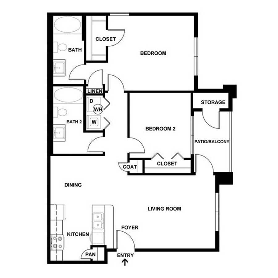 B2 floor plan