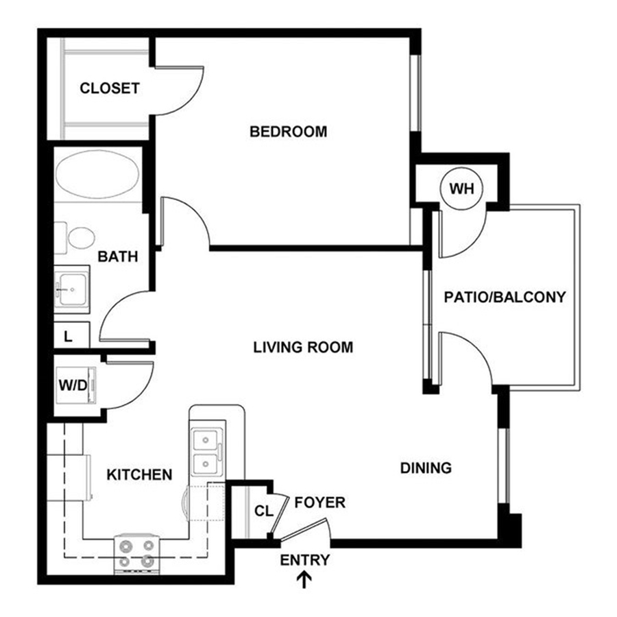 A1 floor plan