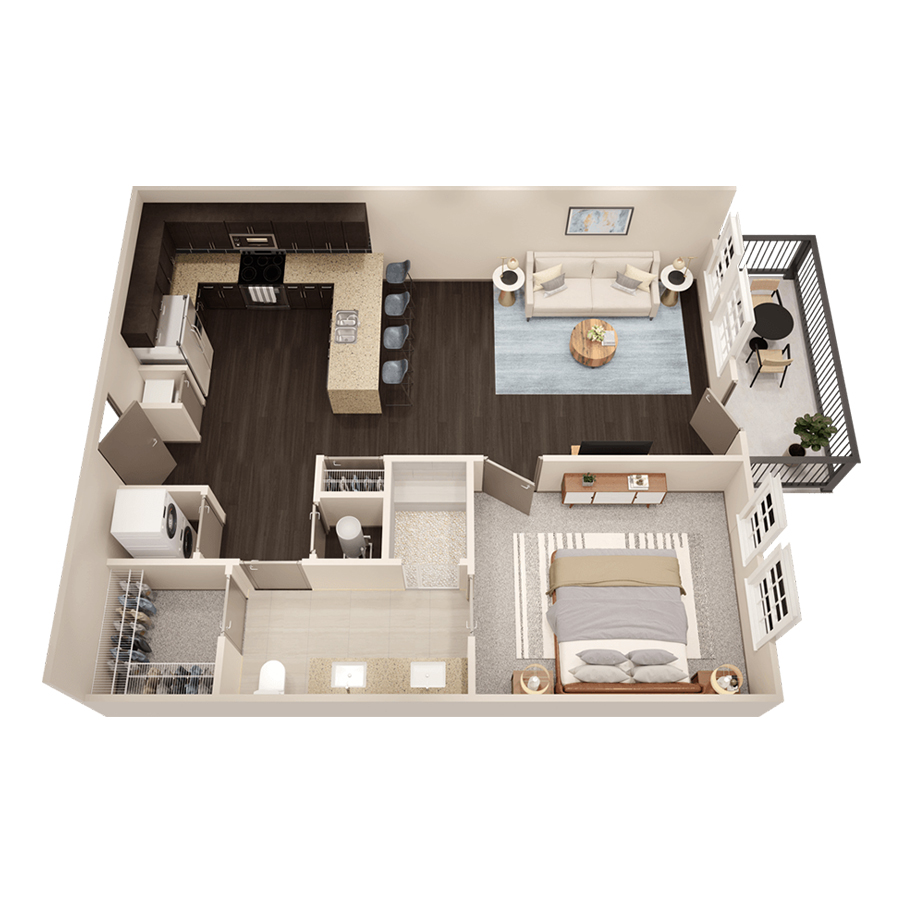 A2 floor plan