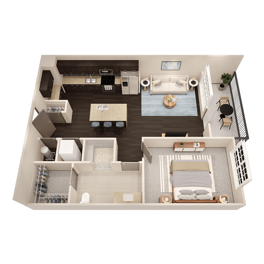A1 floor plan