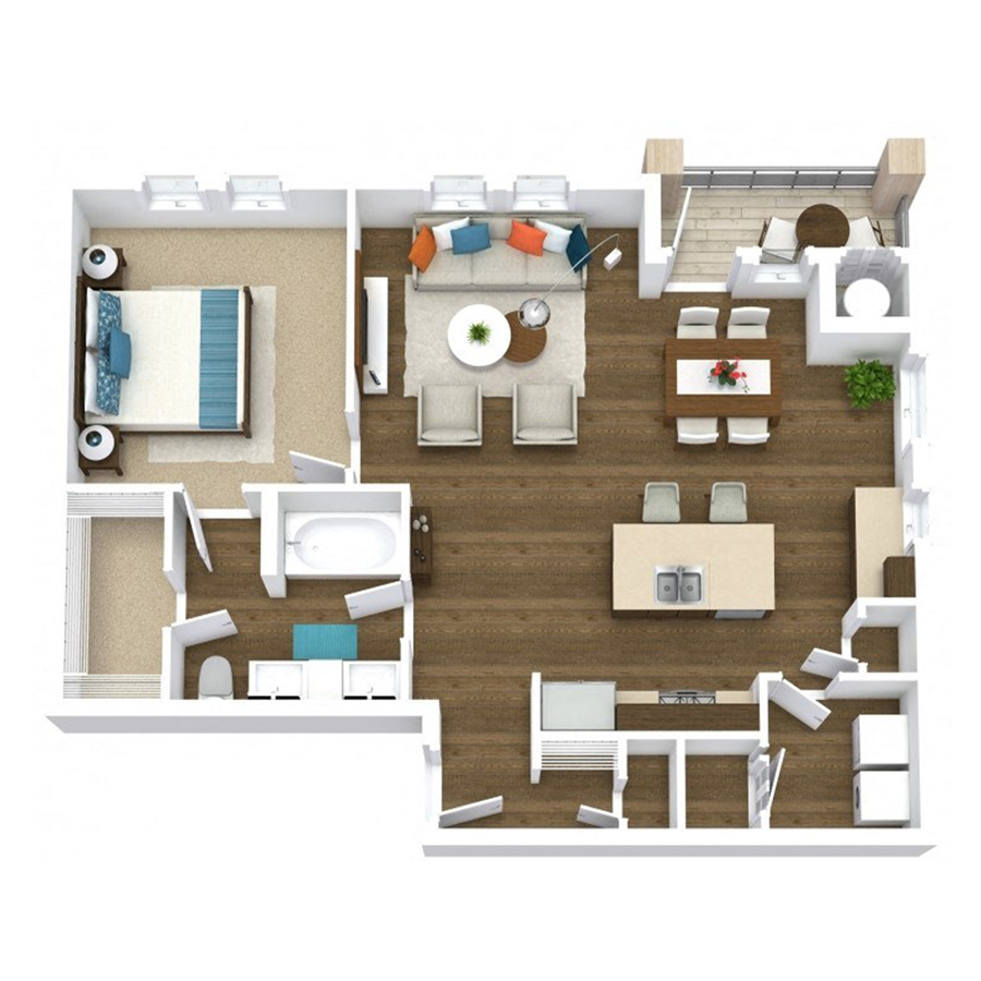 Nueces floor plan
