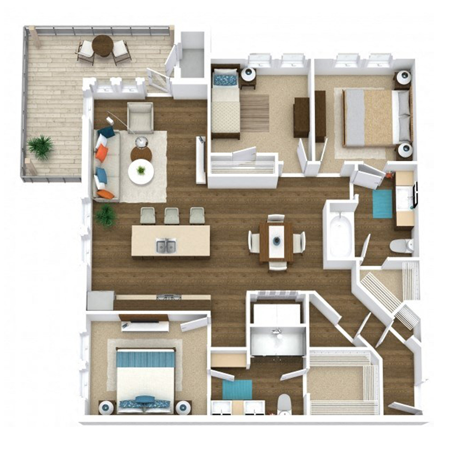 Brazos floor plan