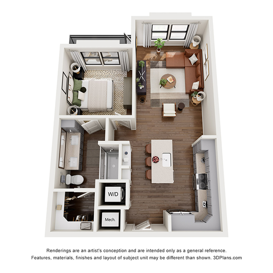 A2 floor plan