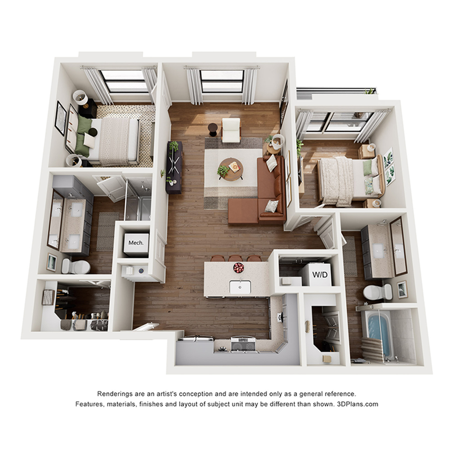 B2 floor plan