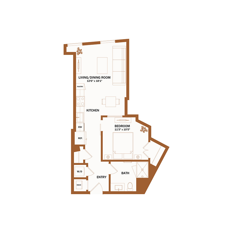 A4 floor plan