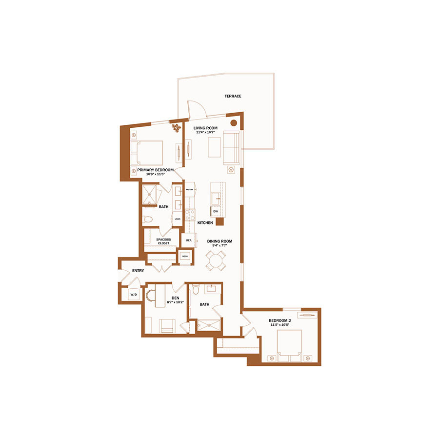 E3 floor plan