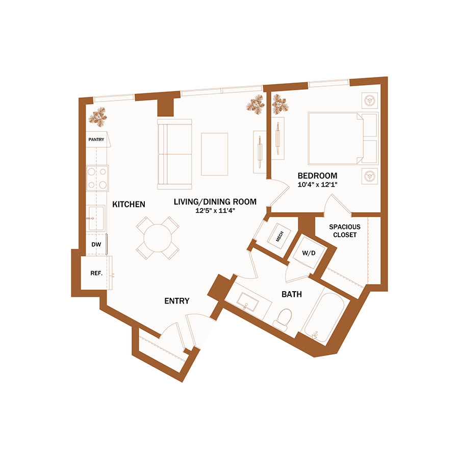 B6 floor plan
