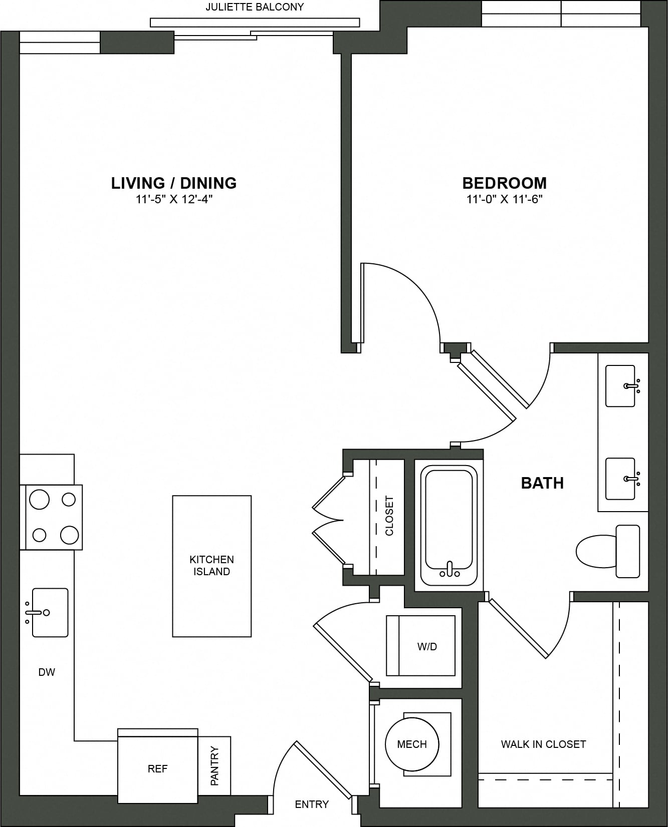 A1 floor plan