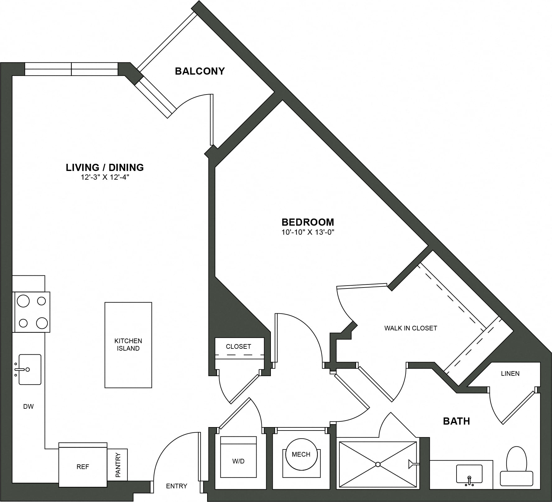 A2 floor plan