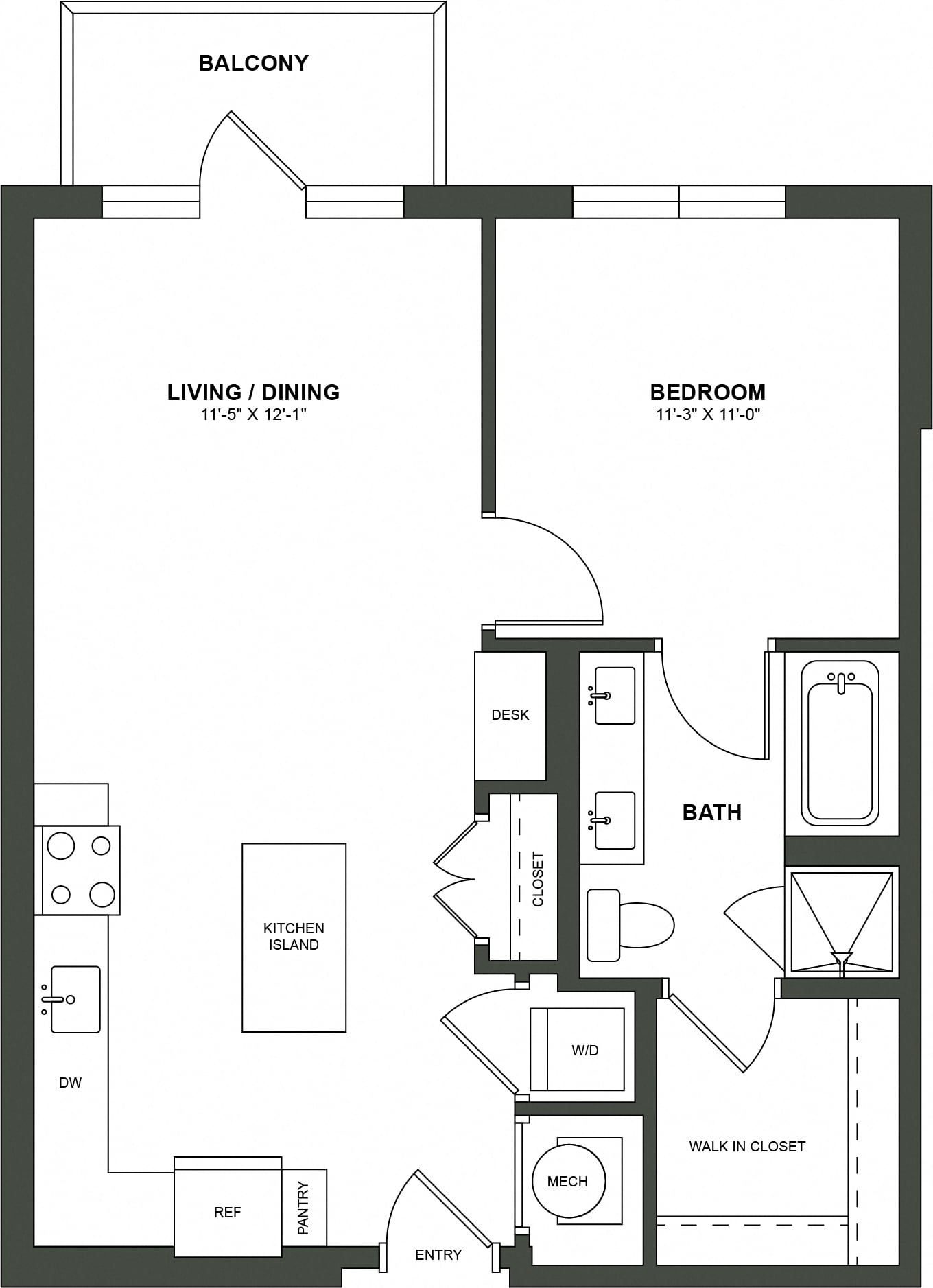 A4 floor plan