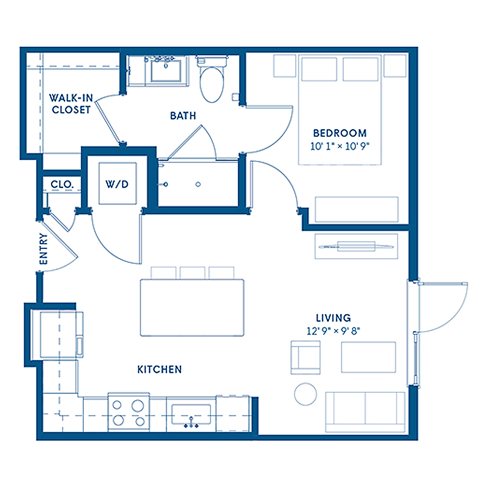 A1 floor plan