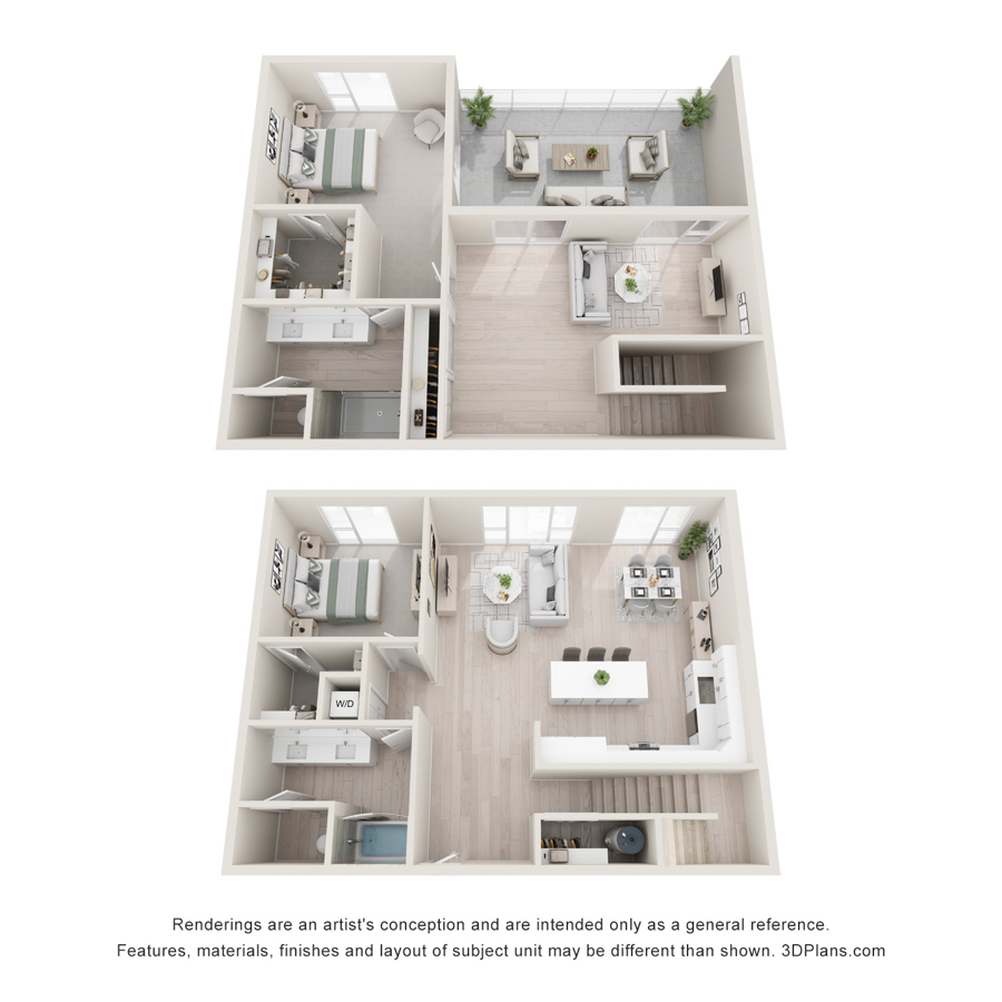 Bora Bora Loft floor plan