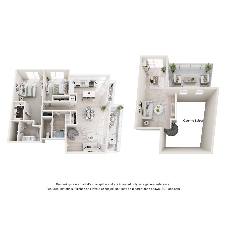 Fiji Loft floor plan