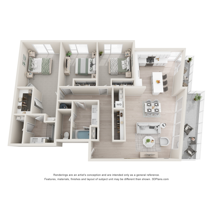 Capri Villa floor plan