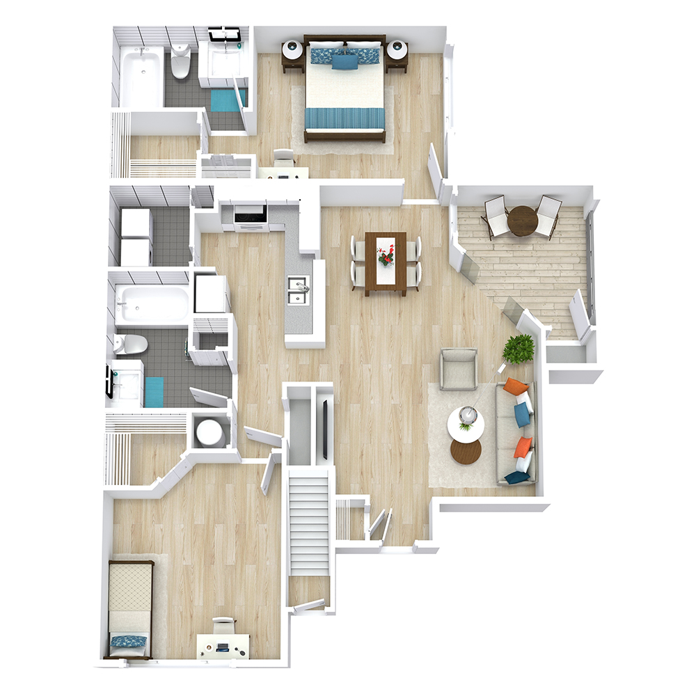 The Parkline floor plan
