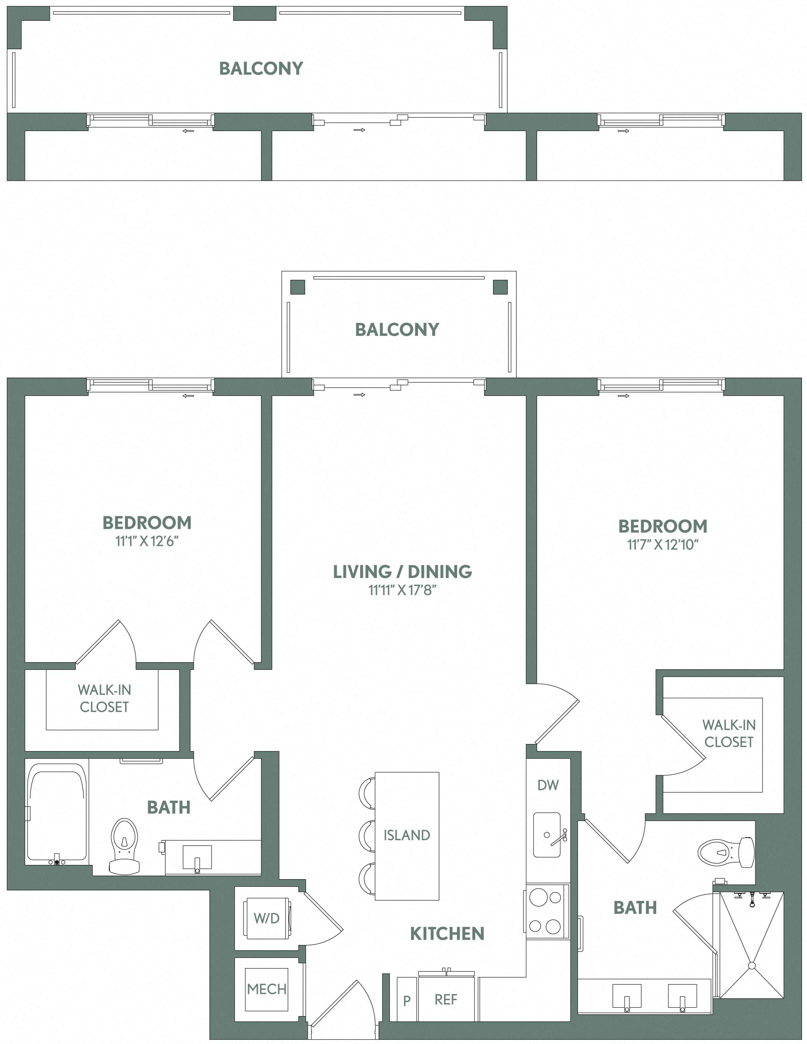 B2 floor plan