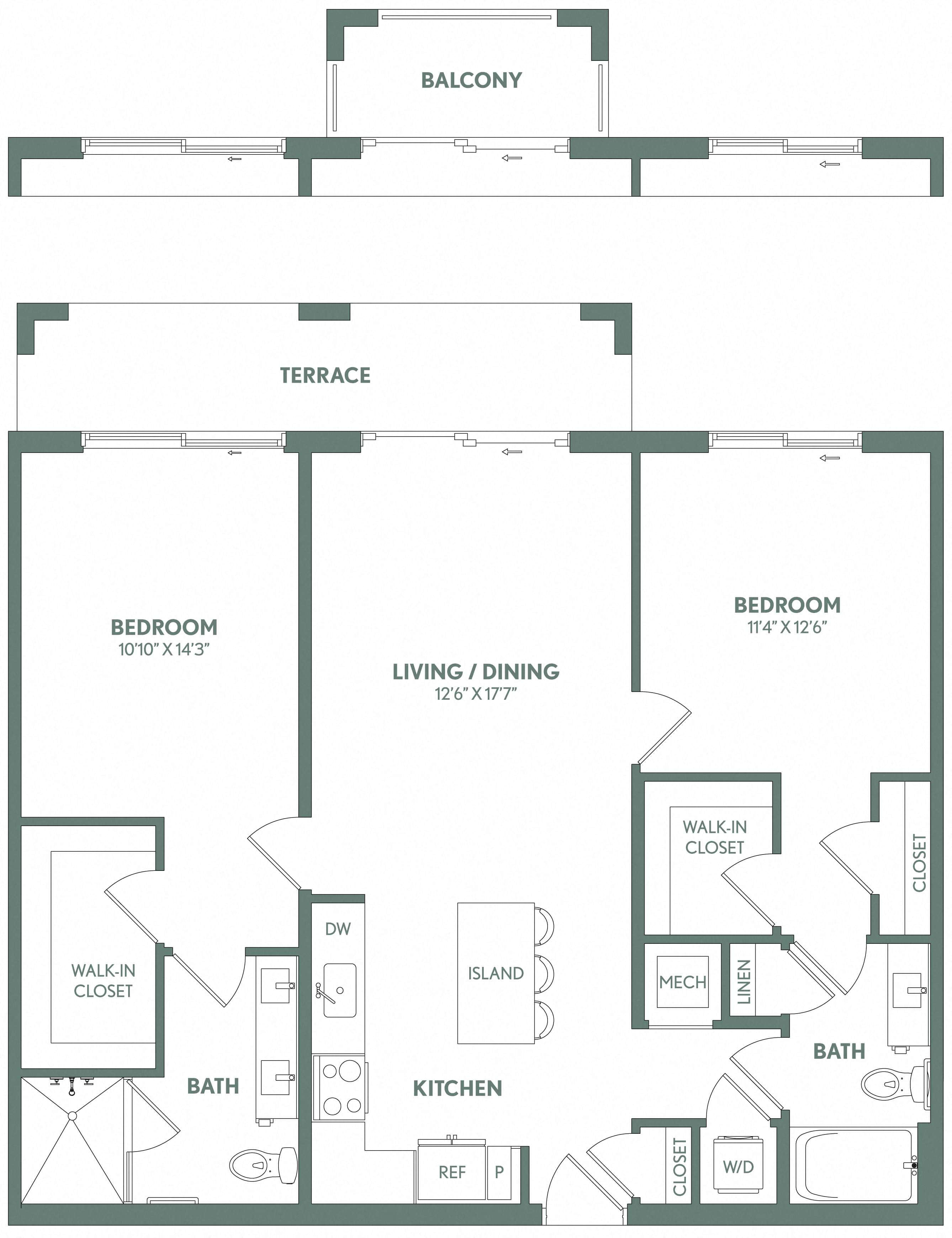 B4 floor plan