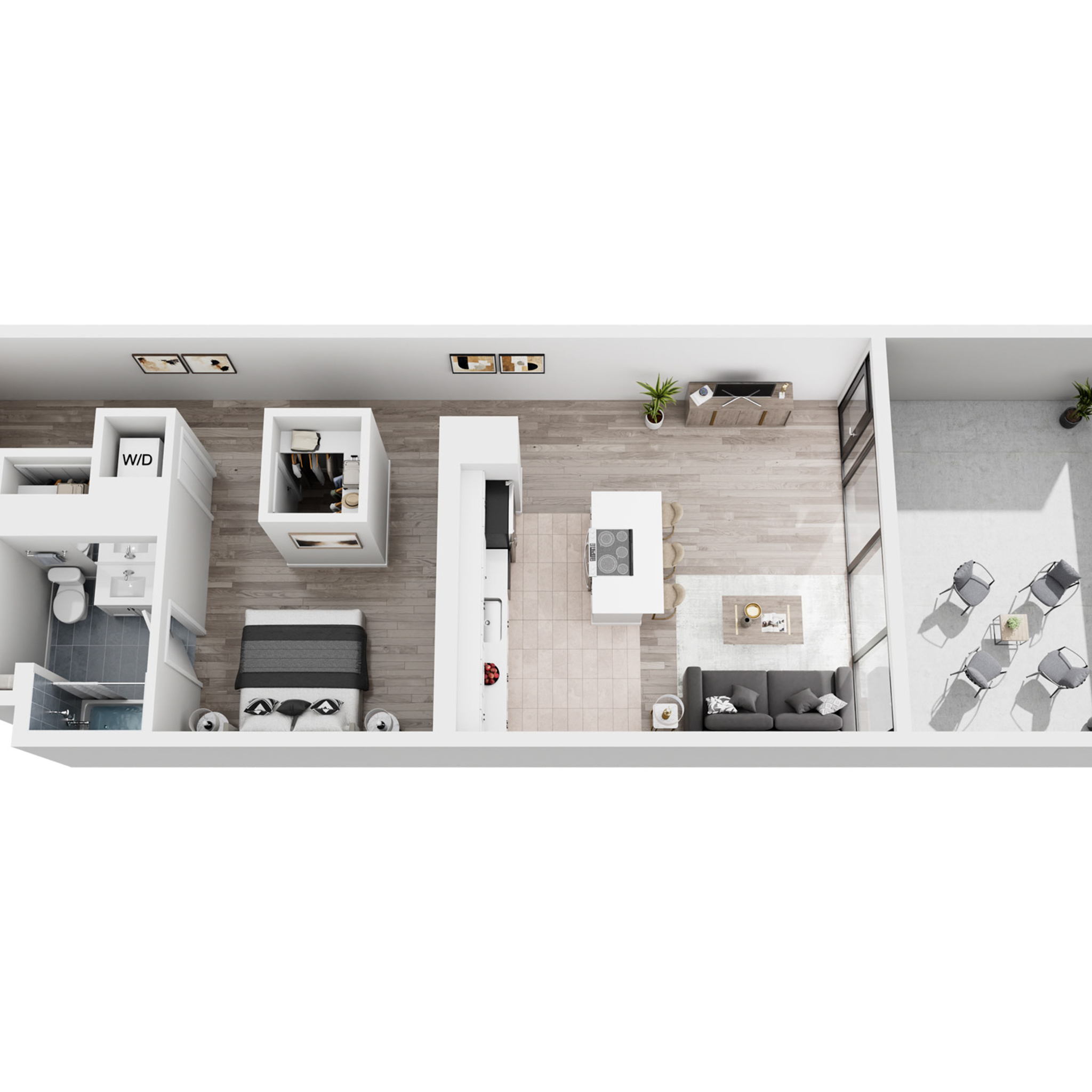 C1 - 1103 & 1105 floor plan
