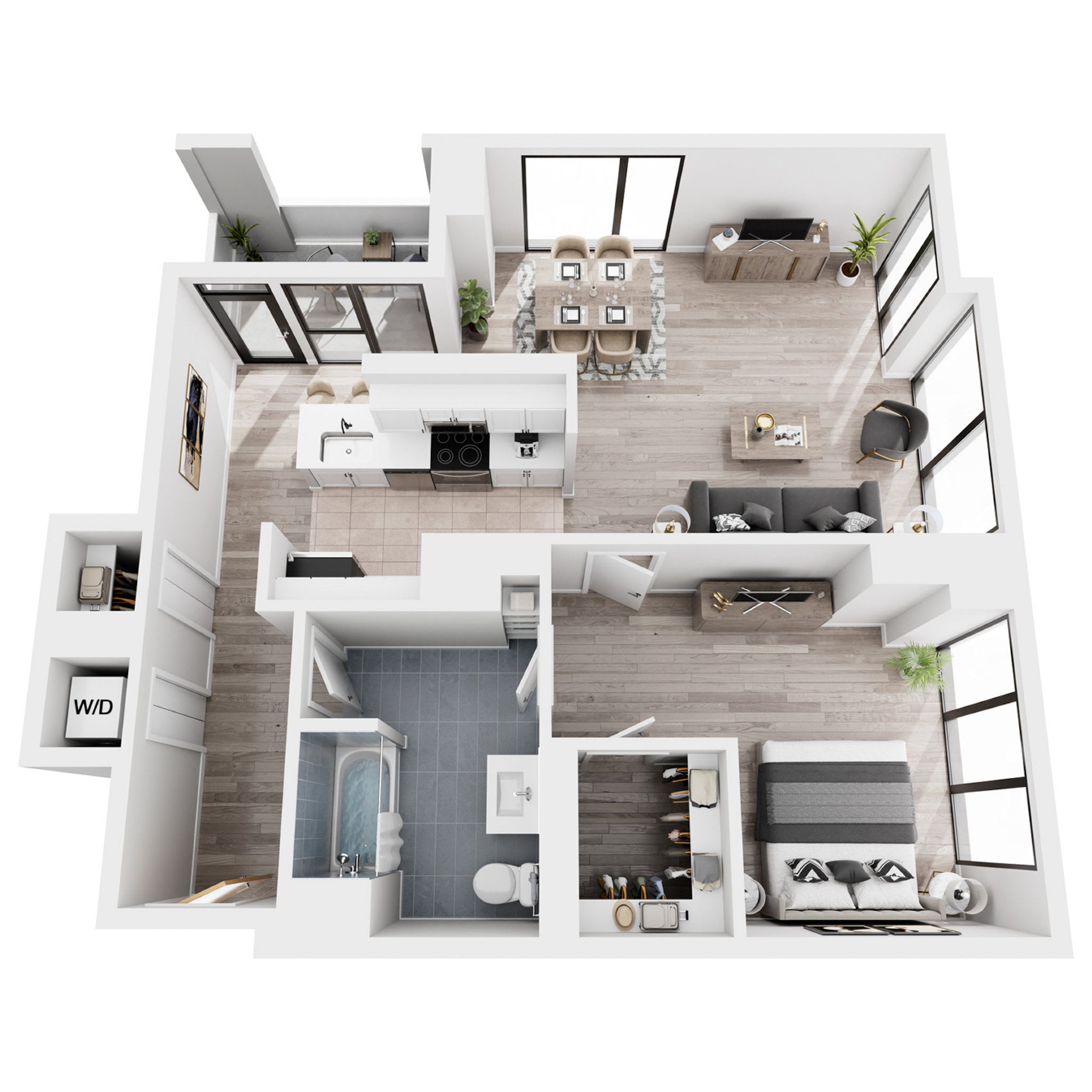 A1 floor plan