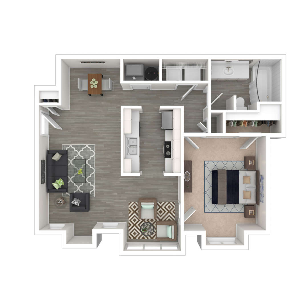 1 Bedroom Apartment – 3475 Pleasant Hill Rd #6502, Duluth, GA