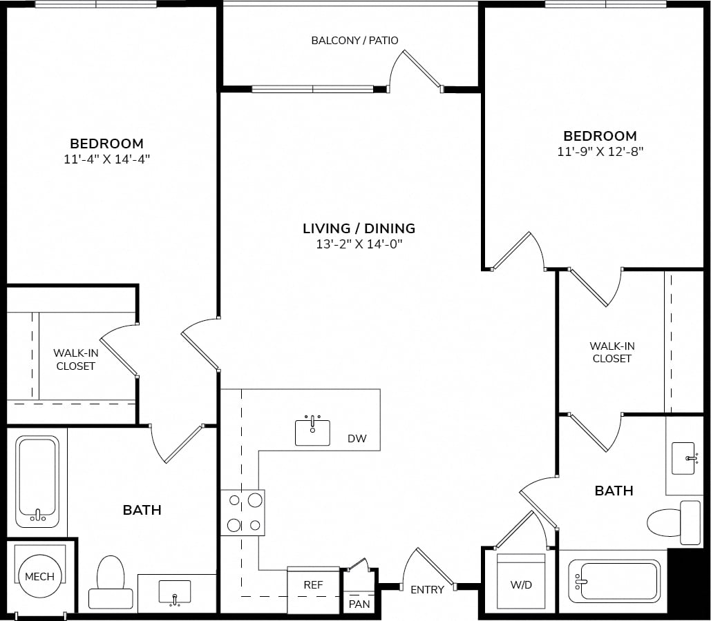 Broadway floor plan