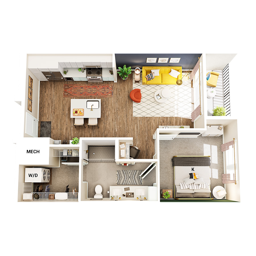 A4 floor plan