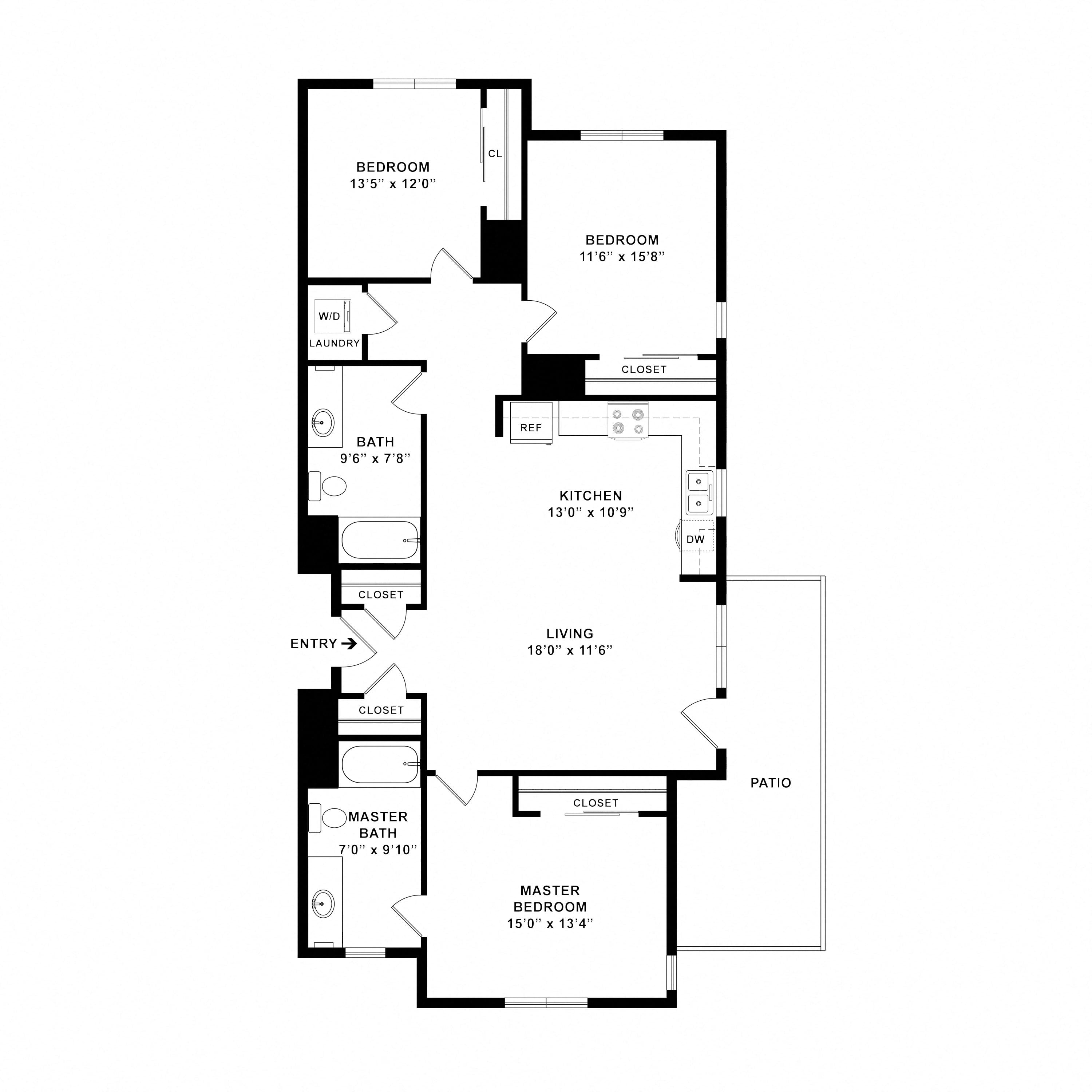 Sunflower floor plan