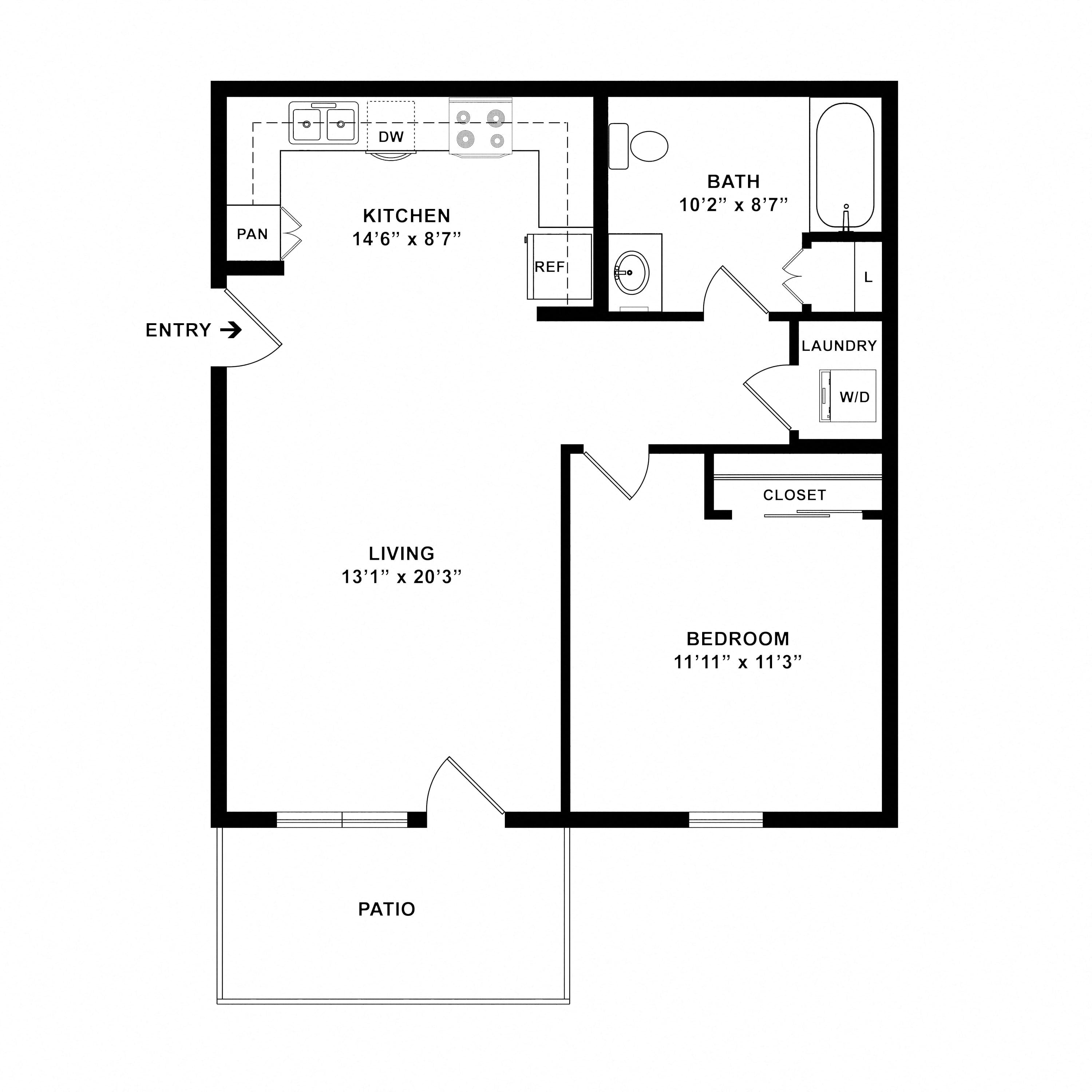 Buttercup floor plan