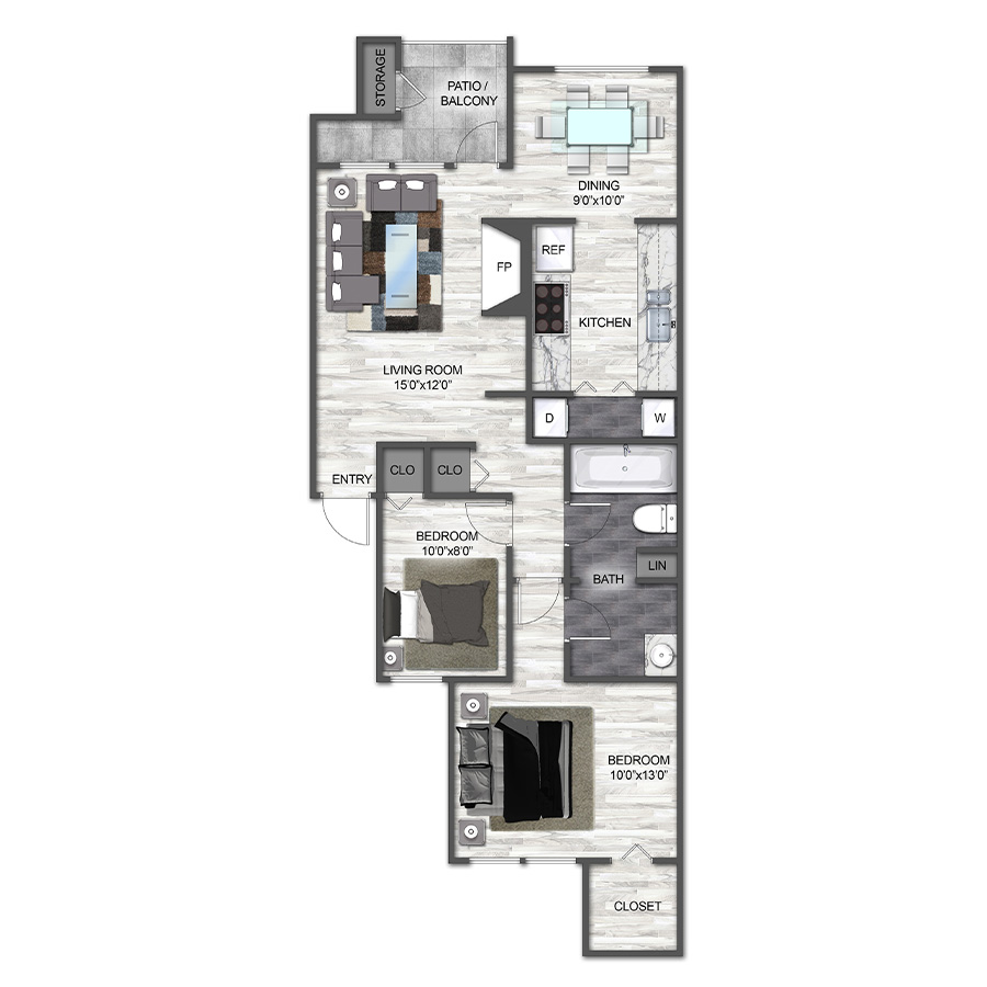 B1 floor plan