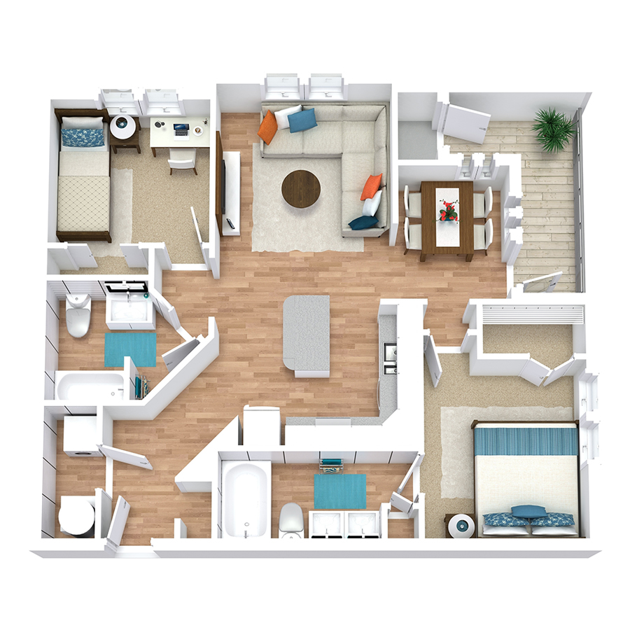 B3-Phase II floor plan