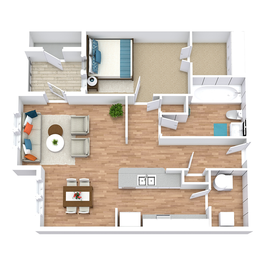 A4-Phase II floor plan